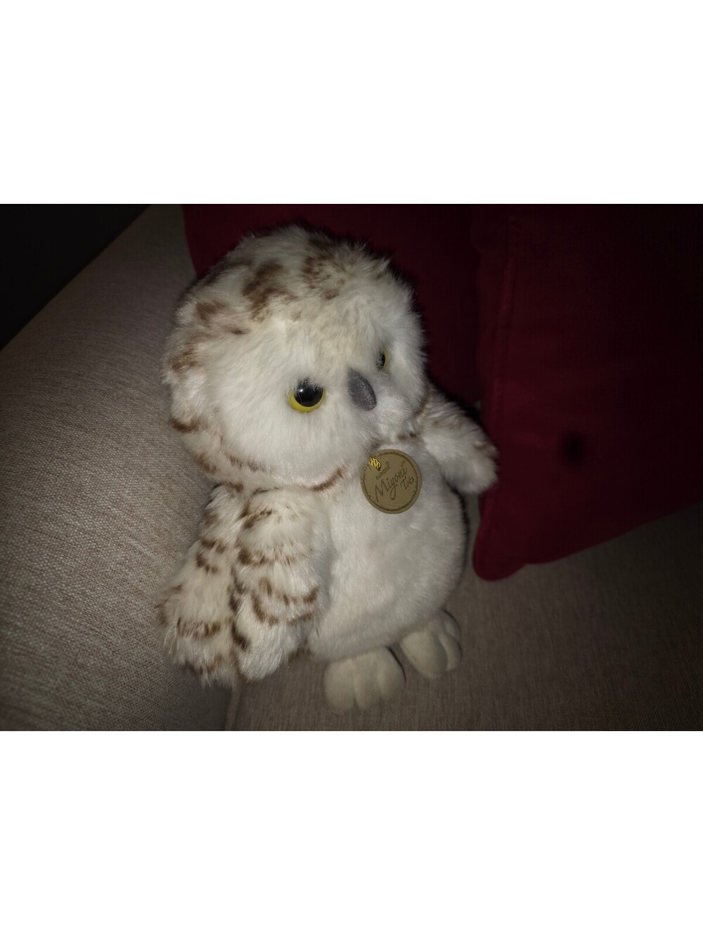 Miyoni Plush Owl Stuffed Animal